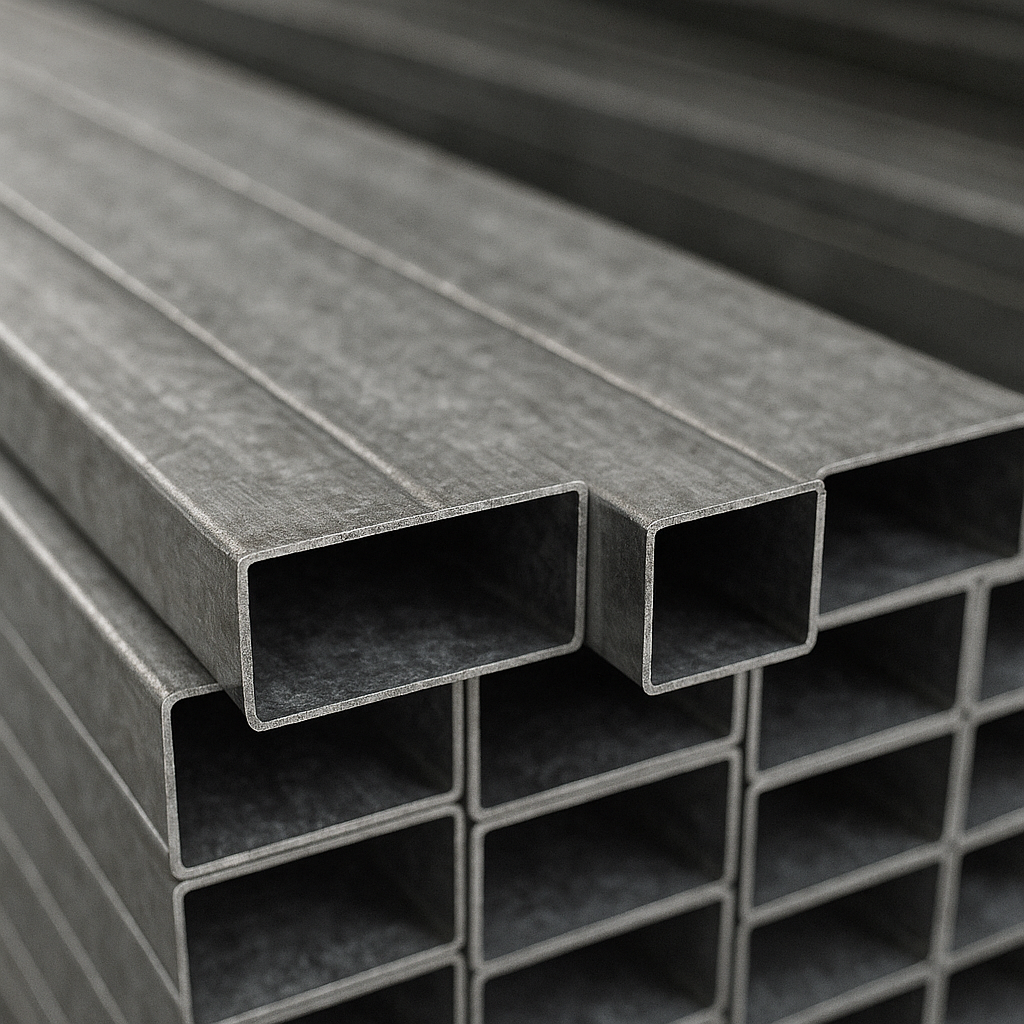 tubo rectangular galvanizado